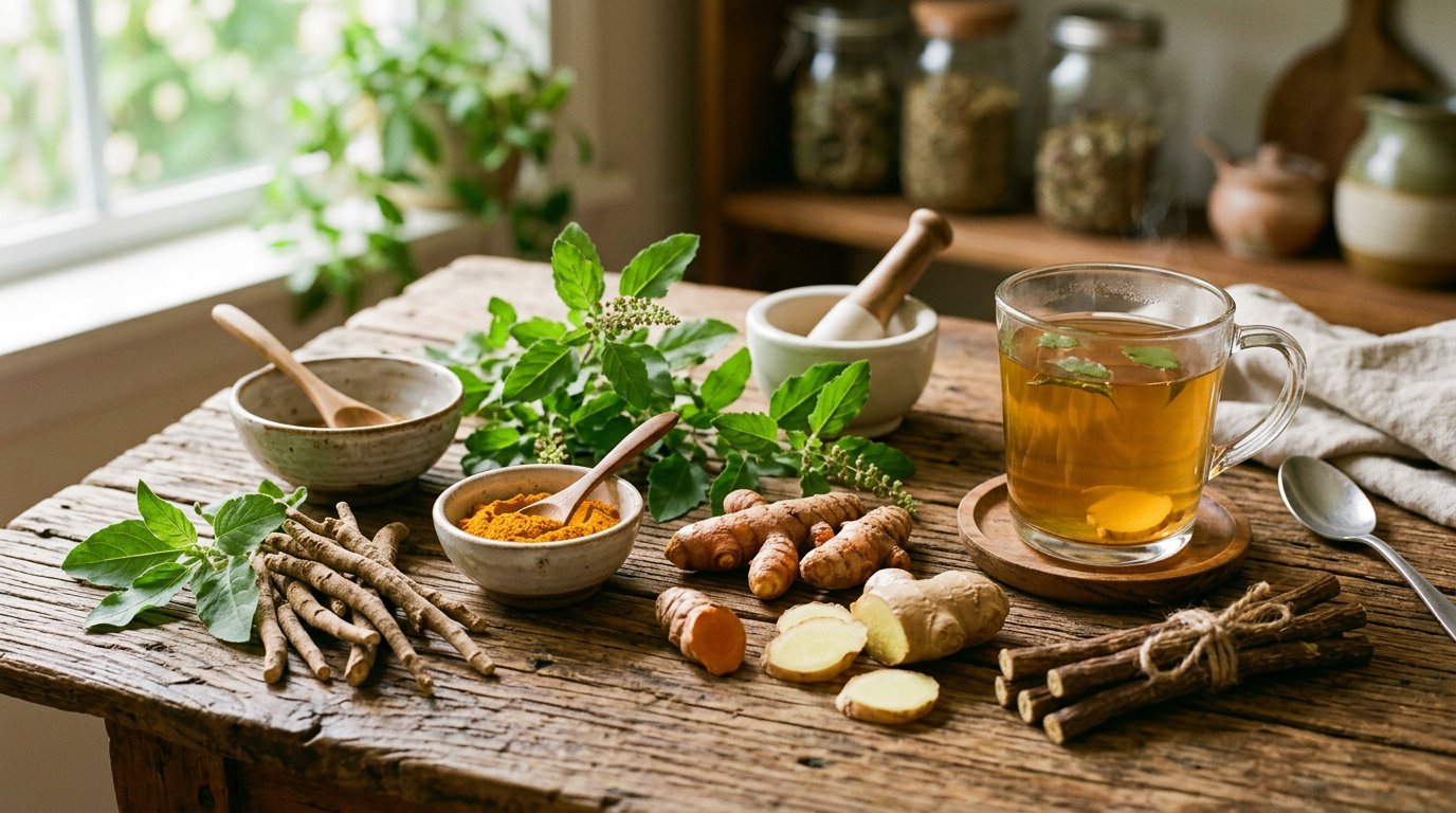 10 Ayurvedic Herbs for Stress, Sleep, and Daily Energy